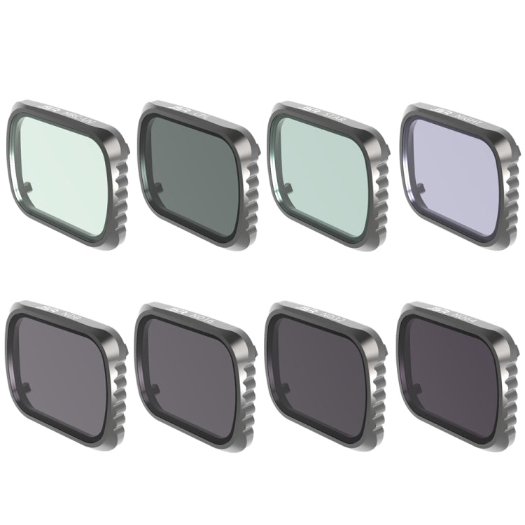 JSR KS 8 in 1 UV + CPL + ND8 + ND16 + ND32 + ND64 + STAR + NIGHT Lens Filter for DJI Air 2S, Aluminum Frame, UV + CPL + ND8 + ND16 + ND32 + ND64 + STAR + NIGHT JSR KS 8 in 1 UV + CPL + ND8 + ND16 + ND32 + ND64 + STAR + NIGHT Lens Filter for DJI Air 2S, Aluminum Frame, UV + CPL + ND8 + ND16 + ND32 + ND64 + STAR + NIGHT